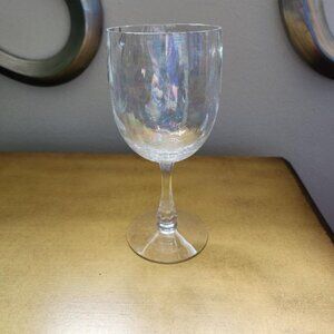 Set of 6 Fostoria Firelight Crystal Wine/Water Goblets